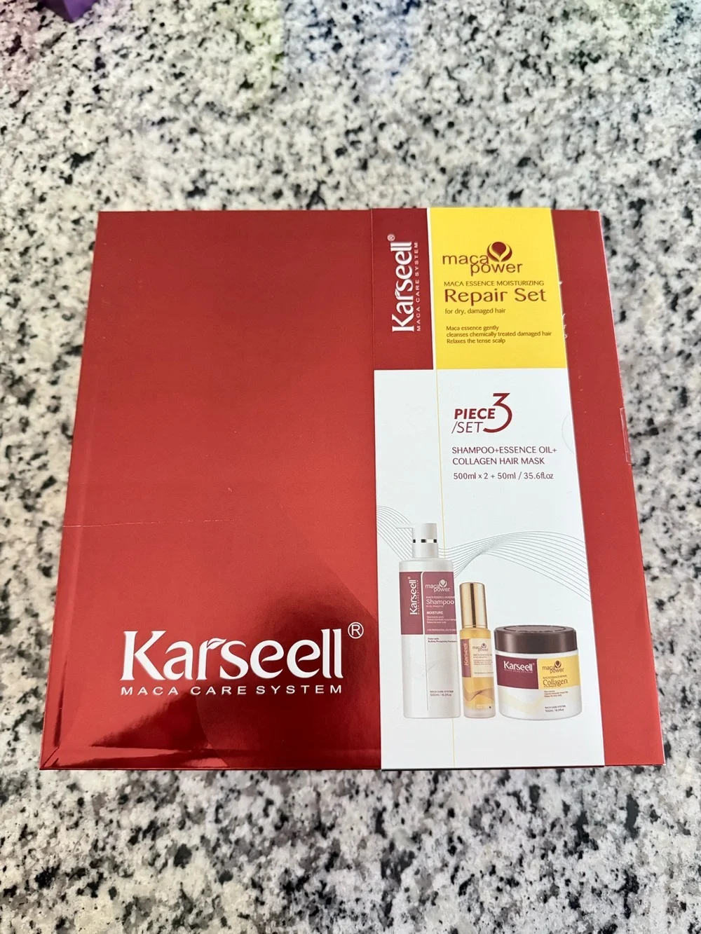 Karseell Maca Power Hair Repair Set